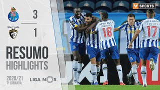 Highlights  Resumo FC Porto 31 Portimonense Liga 2021 7 [upl. by Fontes828]