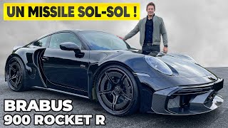 Essai Brabus 900 Rocket R – La 1ère Porsche 911 par Brabus [upl. by Gerlac]