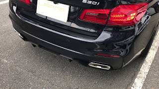 BMW G30 530i M Performance Exhaust [upl. by Akcinahs]