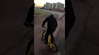 Balanc na kole ve velké výšce Žádný problém😱😁 mtb scary balance [upl. by Heger6]