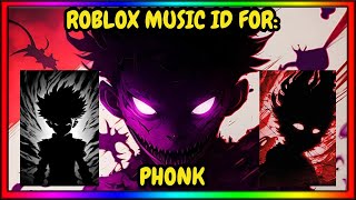 ROBLOX MUSIC IDCODE FOR PHONK  MARCH 2024  WORKING [upl. by Ahsym]