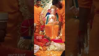 Antilia Cha Raja 🙏🌟🕉 Ambani family Ganesh ji  shorts short utsavpreparation trending culto [upl. by Sotos]