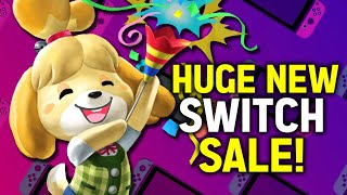 HUGE DISCOUNT Nintendo Switch eShop Sale Just Started [upl. by Acinoreb391]