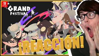 Mi REACCIÓN al GRAND FESTIVAL y NUEVAS AMIIBO de SPLATOON 3  SPLATOON 3 2º ANNIVERSARY SWITCH🎮 [upl. by Starbuck242]