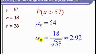 Using the Central Limit Theorem with the TI 84 [upl. by Dorette9]