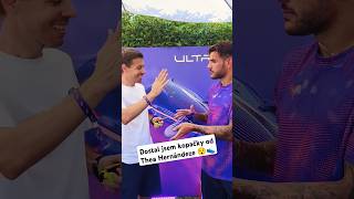 Theo Hernández mi dal kopačky k narozkám😯🥳 PUMA⚽ mě vzala do Milána🏎️🤙 [upl. by Utta]