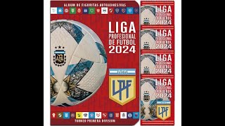 Abriendo sobres  Album Futbol Argentino 2024 [upl. by Ehcor]