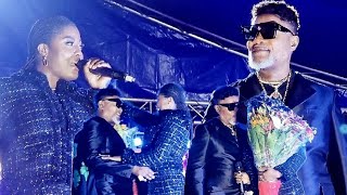 KOFFI OLOMIDE CONCERT BRAZZA FAIT UNE SURPRISE A CINDY LE CŒUR ❤️ EN DIRECT DU PALAIS DES CONGRES [upl. by Nosneh]