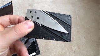 CardSharp Credit Card Knife Review [upl. by Phelips]