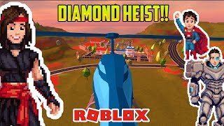 Roblox WERE IN THE DIAMOND STORE HEIST FAIL [upl. by Yael]