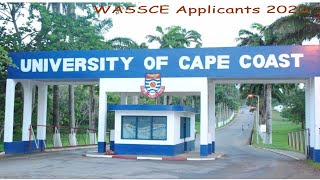 Admission Tips UCC  WASSCE 2020 Applicants [upl. by Deelaw]