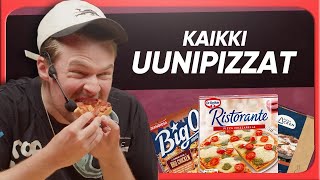 Testataan kaikki pakastepizzat [upl. by Zahavi]