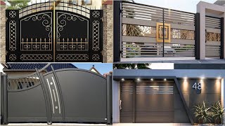 Top 100 Modern Gate Design Ideas 2024  Main gates Ideas  House exterior Design [upl. by Trebma]