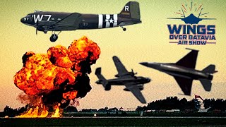 “Wings Over Batavia” Air Show 2024 Extended Highlights [upl. by Oilut]