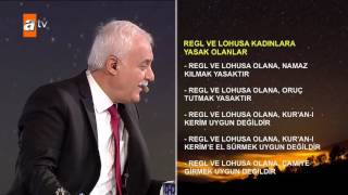 Regl ve lohusa kadınlara yasak olanlar  atv [upl. by Nahtaoj]