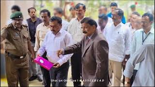 Arts College NCC cadets Guard of honour to CCE AP [upl. by Atnwahsal255]