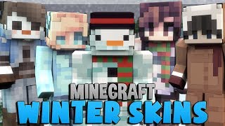 10 WINTER MINECRAFT SKINS Top Minecraft Skins [upl. by Keryt]