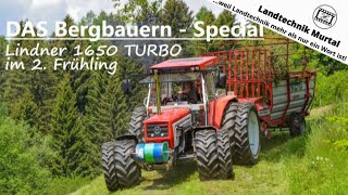 DAS Bergbauern  SPECIAL Lindner 1650 TURBO im 2 Frühling  Landtechnik Murtal [upl. by Ellehcit]