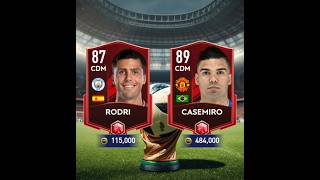 Rodri🇪🇸 vs Casemiro🇧🇷fifamobile fifarenderz fifa23 [upl. by Bensky359]