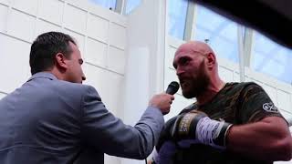 NOT CONCERNING ME  TYSON FURY REFUSES DEONTAY WILDER TALKS AHEAD OF FRANCESCO PIANETA CLASH [upl. by Doralyn987]