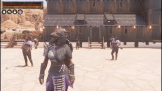 THE WARMAKERS SANCTUARY AKA KLAELS STRONGHOLD CONAN EXILES [upl. by Nela965]