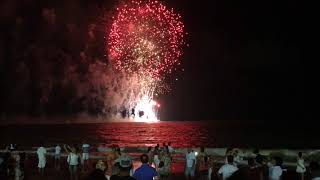 Réveillon 2017  2018 Orla de Cabo Branco em João Pessoa Queima de Fogos [upl. by Lerrad680]