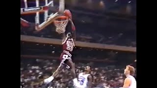 The Michael JordanCharles Barkley 1988 Dunk Battle [upl. by Imekawulo589]