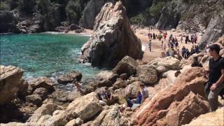 Cala El Golfet  Calella de Palafrugell  Costa Brava  Maig 2017 [upl. by Blane305]