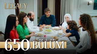 Emanet 650 Bölüm  Legacy Episode 650 [upl. by Bay]