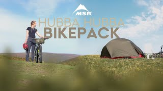 A look at the New MSR Hubba Hubba Bike Packing tent [upl. by Susejedairam540]