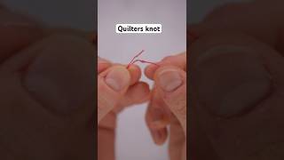 Quilters Knot for Embroidery [upl. by Oicul896]