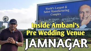 Inside Tour Of Jamnagar The Venue For Ambanis Pre Wedding Bash [upl. by Tonina]