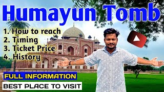 Humayun Tomb Delhi I Humayun Tomb TimingHumayun Tomb Ticketsnearest Metro StationFull information [upl. by Westerfield]