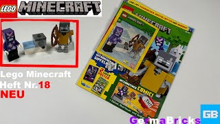 Ich bin verliebt in die Lego Minecraft ReiheLego Minecraft Heft Nr18 4K lego [upl. by Yeoj280]