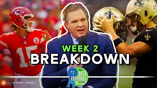 Brian Baldinger Breaks Down NFL Week 2  The Best Football Show [upl. by Ynnam193]