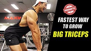 Amazing Trick to Blast TRICEPS ट्राइसेप का साइज़ बढ़ाएं 100 GUARANTEE [upl. by Irisa]