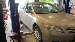 2009 Toyota Camry Oil Change [upl. by Preciosa410]