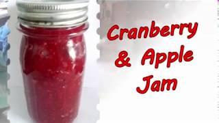 Cranberry amp Apple Jam [upl. by Nariko629]