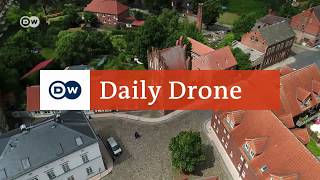 DailyDrone Wittenberge on the Elbe [upl. by Hilario313]