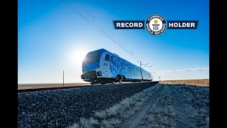 Stadler’s FLIRT H2 achieves Guinness World Records title [upl. by Nnayllas771]