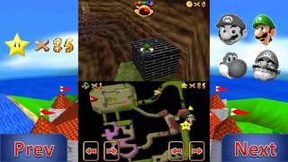 Lets Play Super Mario 64 DS AMAZEING Emergency Exit [upl. by Acim]