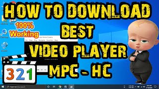 How To Download and Install MPCHC Video Player in Windows 10 [upl. by Ruosnam]