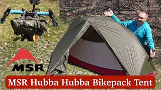 Hubba Hubba Bikepack 1Person Tent [upl. by Esiuqcaj869]