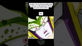 LA MEJOR DECISIÓN EN MI VIDA 😎🔥 dragonball humor meme [upl. by Brina]