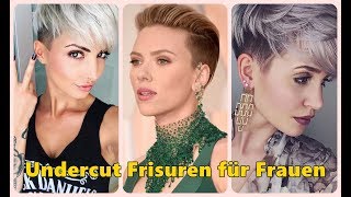 Undercut Frisuren für Frauen [upl. by Ecneralc909]