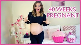 40 WEEK PREGNANCY VLOG [upl. by Aivek]