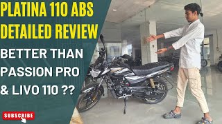 2024 Platina 110 ABS Detailed Review  Price  Mileage  Best Value For Money Bike in 2024 [upl. by Victorie]