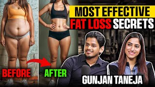 Easiest Weight Loss Diet😱Intermittent Fasting Best Exercise to Burn Belly fat  Gunjan Realhit [upl. by Adniroc]