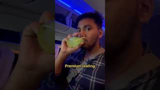 Emirates Premium Economy flight experience BLR  Dubai shorts viral dubai [upl. by Drarehs434]