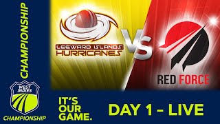 🔴 LIVE Leeward Islands v Trinidad amp Tobago  Day 1  West Indies Championship 2024  Weds 21st Feb [upl. by Aohk]